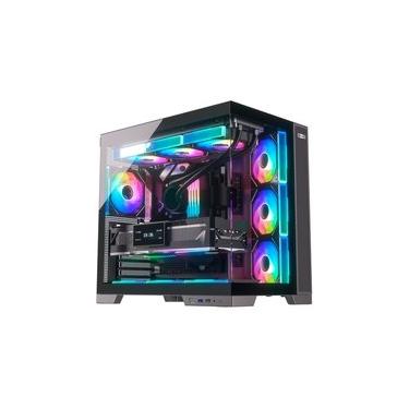 Imagem de Gabinete Gamer Kalkan Asgard Evo, ATX, Mid Tower, Lateral em Vidro Temperado, Sem Fans,...
