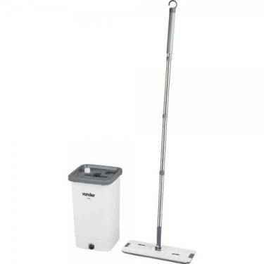 Imagem de Rodo Flat Mop Lava E Seca Com Balde 4,2L Vonder Profissional