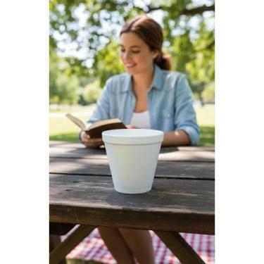 Imagem de Copo Térmico Isopor 100ml P/ Café e Chá (20 un.) - Congratulations Sto