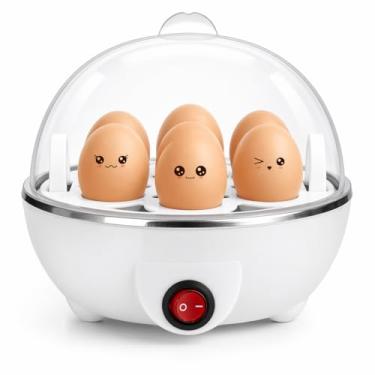 Imagem de Cozedor de Ovos Elétrico a Vapor 110V 350W Portátil Automático