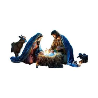 Imagem de Cenário De Natal 2D Para Festa De Natal, Fundo Fotográfico Do Nascimen