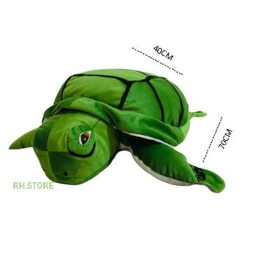 Imagem de Tartaruga De Pelúcia 70cm Macia Linda - R.H STORE