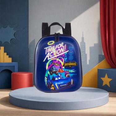 Imagem de Lancheira Infantil Personagem com Relevo 3D - Max Toy, BatWheels