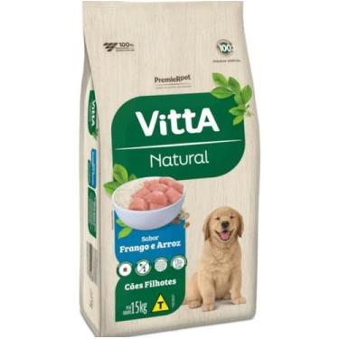 Imagem de Ração Vitta Natural Cães Filhotes Frango E Cereais - 15 Kg - Premier