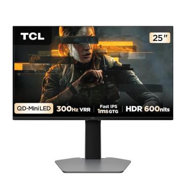 Imagem de Monitor Gamer 25G64 25" Full HD QD-Mini LED 300HZ 1MS Preto Bivolt TCL