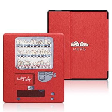 Imagem de CCOO Nova capa para Kindle Oasis (9ª, 2017 lançado e 10ª geração de 2019, 7 polegadas), capa de animais de desenho animado, despertar/dormir automática inteligente