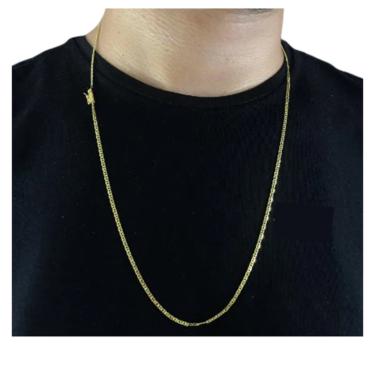 Imagem de Corrente  2mm Piastrine de moeda antiga elos soldados