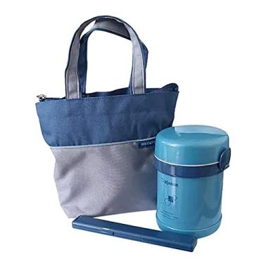 Imagem de ZOJIRUSHI MARMITA TERMICA SLMEE07 AB AQUA BLUE 670ml