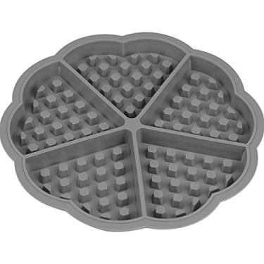 Imagem de Forma De Silicone Antiaderente Waffles Crocante Gofre Belga
