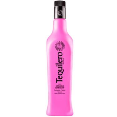 Imagem de Tequila Morango Rosa Tequileiro Pink Del Leste 750ML