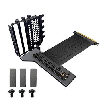 Imagem de Suporte vertical para placa gráfica GPU, suporte para placa de vídeo VGA com suporte para placa de vídeo PCIe 3.0, suporte GPU