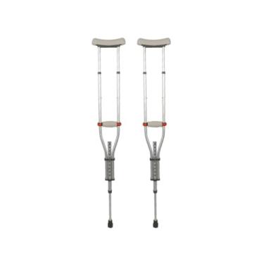 Imagem de Muleta Axilar Universal Para 3 Medidas P M G 3em1 Até 130kg Dellamed