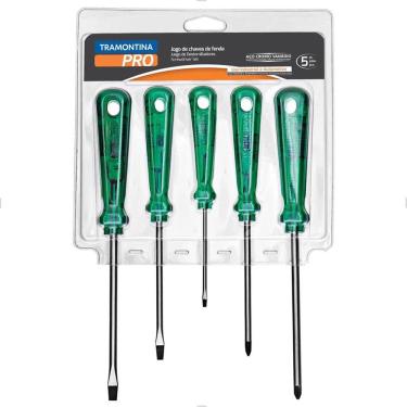 Imagem de Jogo de Chave de Fenda Phillips 5pçs 44110/505 Tramontina