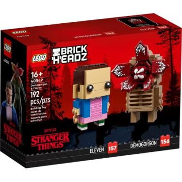 Imagem de GÜLIFE BrickHeadz Demogorgon e Eleven - Stranger Things, 110 peças, 14 anos ou mais