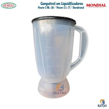 Imagem de Copo para Liquidificador Mondial Power Red L-77 - Mebrasi 