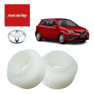 Imagem de Par Calço De Mola Traseiro Toyota Etios Ergue 3Cm Macaulay