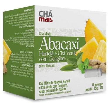 Imagem de Clinicmais Chá Abacaxi, Hortela e Chá Verde com Gengibre 10 Sachês - C