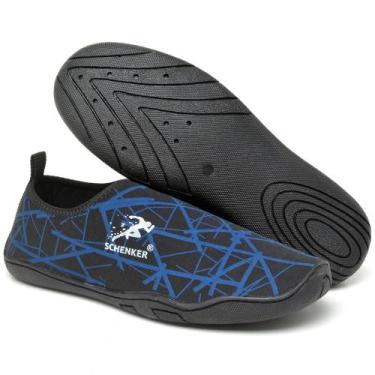 Imagem de Sapatilha Esportiva Náutica Neoprene Caminhada Corrida Pesca Surf Skat