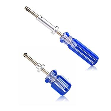 Imagem de Flushbay Ferramenta de terminação de TV a cabo, ferramenta de bloqueio e desbloqueio de cabo CATV de 10 cm + 17 cm, chave de 75 ohm, chave de bloqueio anti-roubo para TV Box, cabo