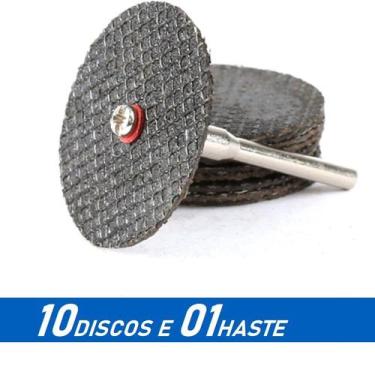 Imagem de Disco de corte para micro retifica 32mm com fibra de vidro -10 peças -