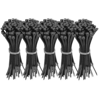 Imagem de Abraçadeira Nylon Fita Hellermann 2,5X100MM Preto C/ 500 UN - Tradesta