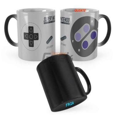 Imagem de Caneca Mágica Controle Snes Super Nintendo Mod 2 - Decora Geek