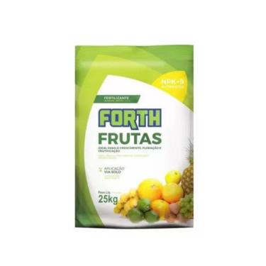 Imagem de Adubo Forth Frutas Saco 25kg Nutrição Floração Fertilizante Horta Plan