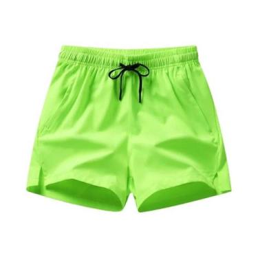 Imagem de Conjunto de Calções Esportivos com Bolsos e Zíper - 3 Peças - Unissex,