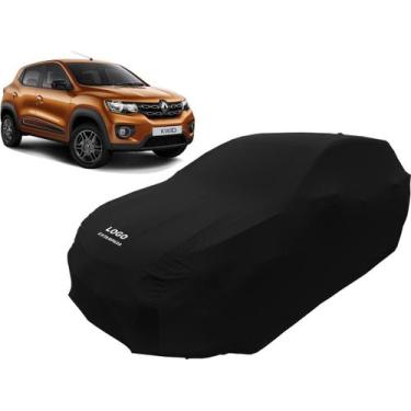 Imagem de Capa Para Proteger Pintura Carro Renault Kwid Intense - Mz, Preta