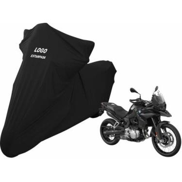 Imagem de Capa Para Moto Bmw F 850 F 750 GS Tecido Contra Riscos - Mz, Preta