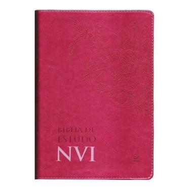 Imagem de Bíblia De Estudo Nvi - Pink 2023 - Capa Luxo