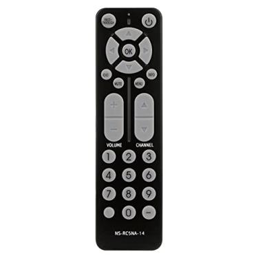 Imagem de AULCMEET Controle remoto de substituição NS-RC5NA-14 compatível com conversor de TV analógico digital Insignia NS-DXA2