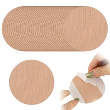 Imagem de 35 peças de capas de sensor para Dexcom G7, tecido de algodão elástico à prova d'água para Libre 2 adesivos sobre adesivos para monitor de glicose CGM patches compatíveis com Dexcom G7 (cor de carne)