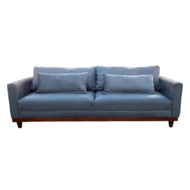 Imagem de Sofá London Sala/Recepção/Escritório 1,80cm - Novo Encanto, CINZA