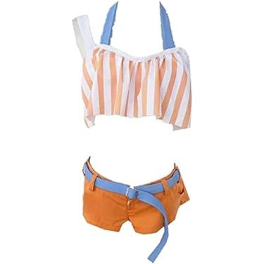 Imagem de Cos Anime Nami Cosplay Fantasia de Ano Novo Carnaval Halloween Fantasia de Natal (Feminino M)