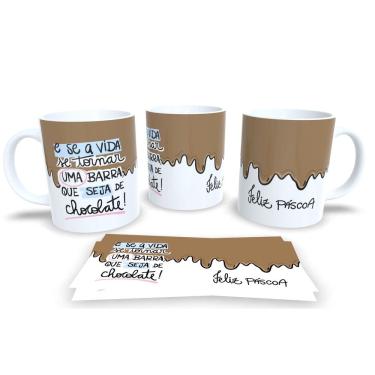 Imagem de Canecas de Porcelana Personalizada Páscoa Encanto e Doçura em Cada Gole