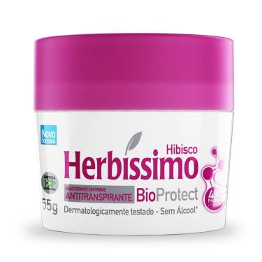 Imagem de Desodorante Herbíssimo Bio Protect Creme Antitranspirante Hibisco 48h com 55g