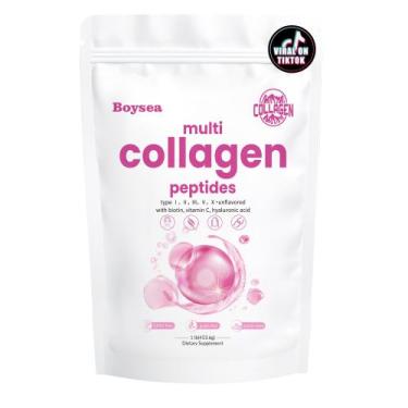 Imagem de Colágeno Hidrolisado em Pó Boysea Multi-Collagen - 454g