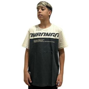 Imagem de Camiseta Masculina Onbongo Reco Scotlan Cinza/Areia ON256-Masculino