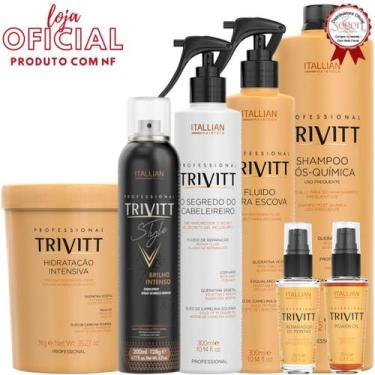 Imagem de Kit Trivitt Profissional Reconstrução e Hidratação + Finalizadores - I