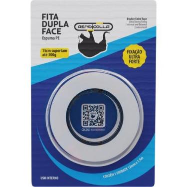 Imagem de Fita Dupla Face Espuma 19MM X 15M - Rendicolla