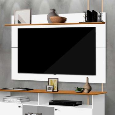 Imagem de Painel Para Sala Vênus TV 55 Polegadas 1,40m Com Prateleira e 2 Duas O