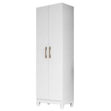 Imagem de Armário Multiuso New Iris Branco Brilho - Moval - MOVAL MOVÉIS, Branco