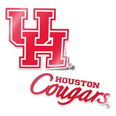 Imagem de of Houston Cougars UH Sticker Vinyl Decal Laptop Water Bottle Car Scrapbook (4 Inch Set V1)