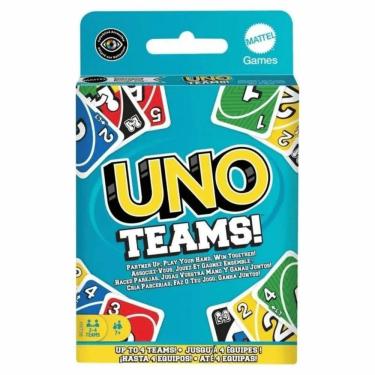 Imagem de Jogo Uno Teams  112 Cartas 7+ Mattel