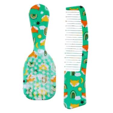 Imagem de Marco Boni Kit Baby Zoo Pente E Escova Raposa 0608 Multicolorido 2 Itens