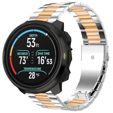 Imagem de Compatível com pulseiras SUUNTO OCEAN, pulseiras de substituição de metal de aço inoxidável de 20 mm e 22 mm compatíveis com smartwatch SUUNTO OCEAN, RACE, RACE S, VERTICAL, 9 PEAK, 9 PEAK PRO, 5 Peak