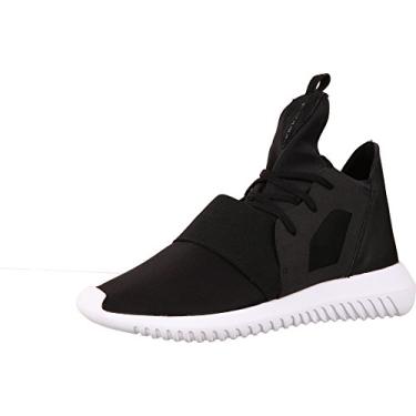 Imagem de adidas Originals Tênis feminino Tubular Defiant W Fashion, Preto/preto/branco central, 5