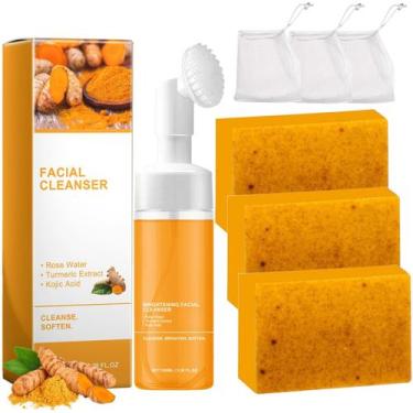 Imagem de Skincare Set TPTAL Turmeric Wash and Care Facial Care
