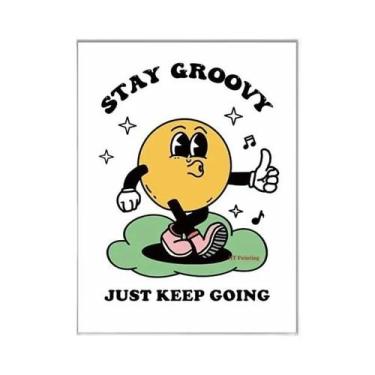Imagem de Pôster Retro Em Lona Be Kind Stay Strong Com Citações De Cowboy Para D